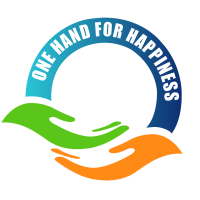 One hand for happiness Logo